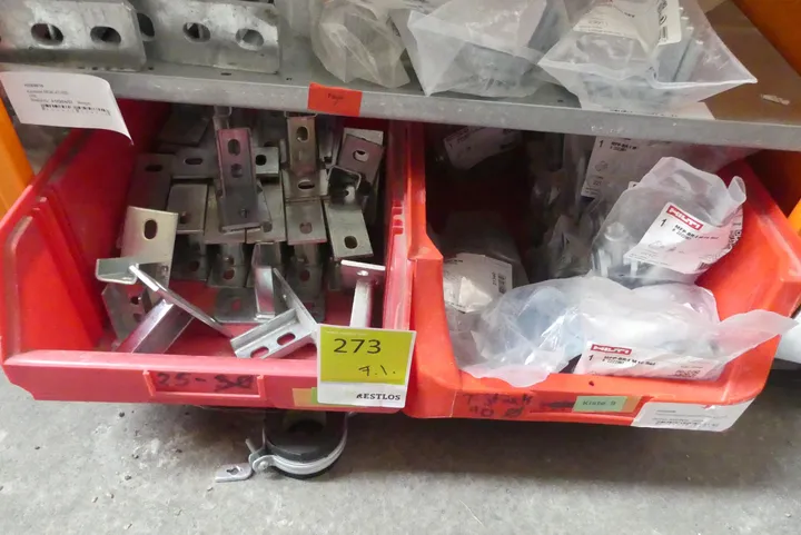 Konvolut Sanitär/Befestigungsmaterial Umfang: Fachinhalt